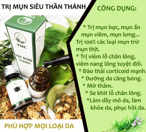 serum trị mụn