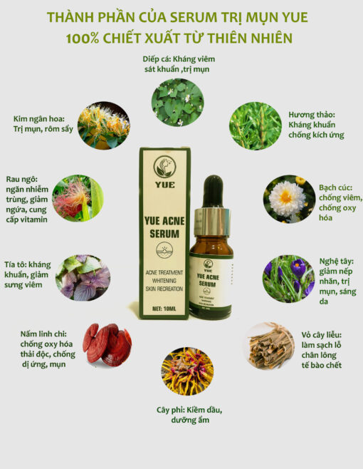 serum trị mụn